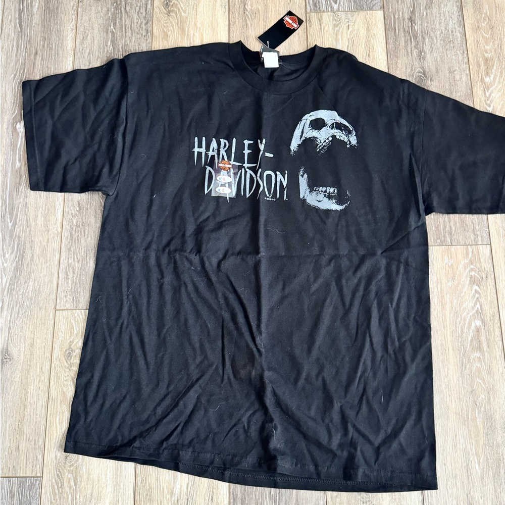 Harley-Davidson Black Graphic T-Shirt for Men